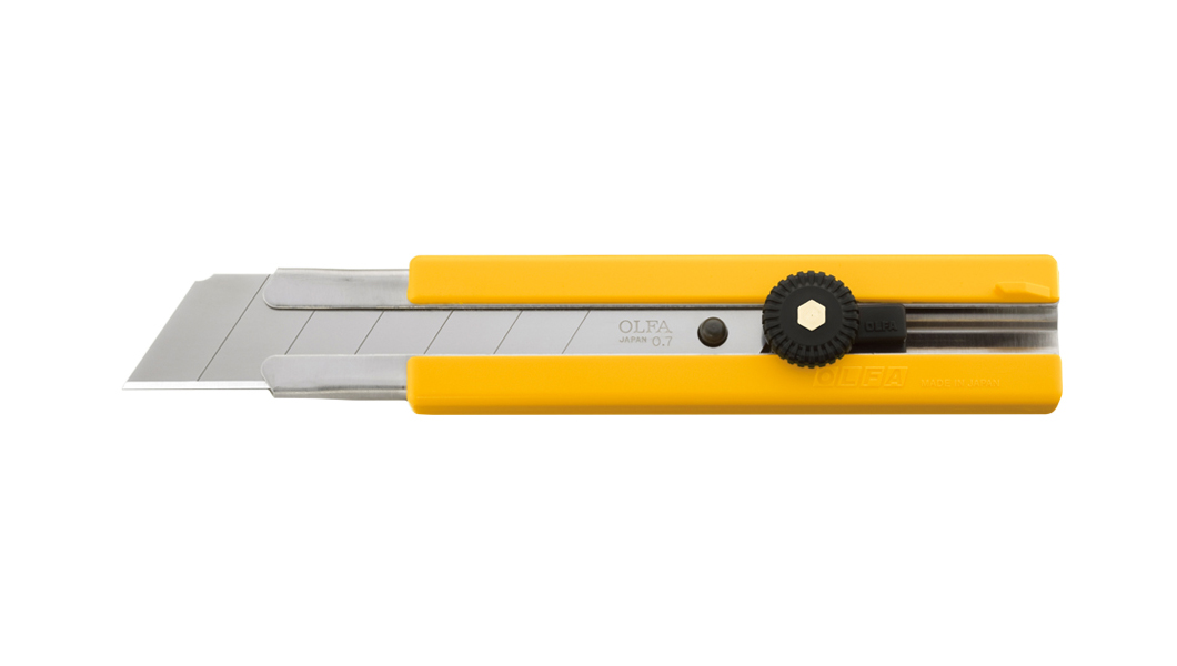 <p>Standardni OLFA skalpel iz serije H koji koristi nožiće od 25 mm širine.</p>
