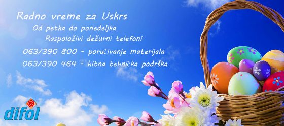 Radno vreme Uskrs