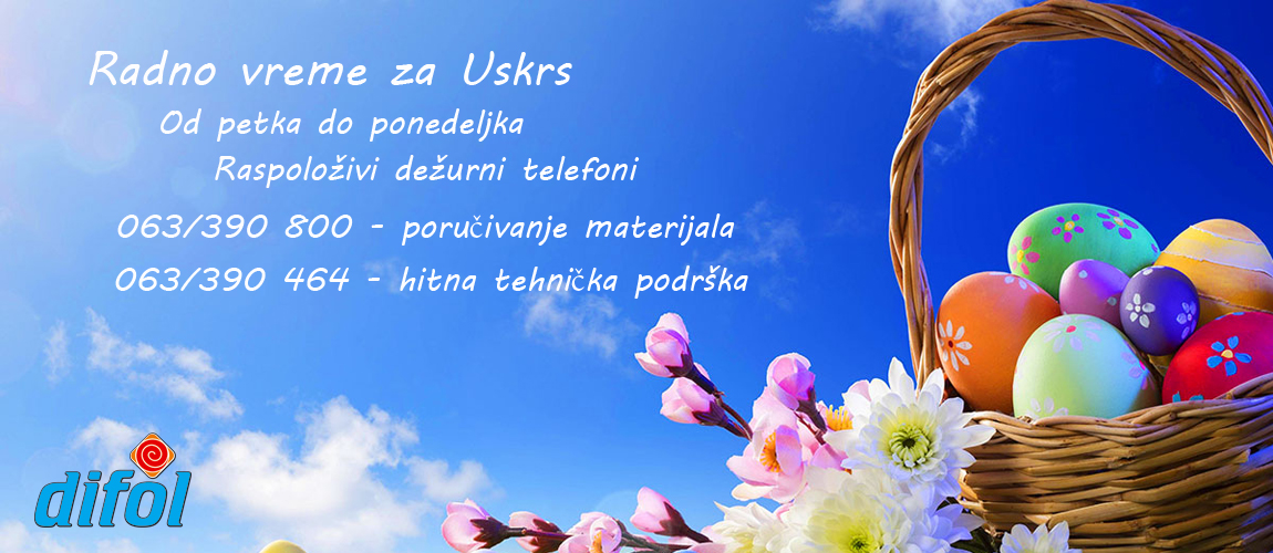 Radno vreme Uskrs