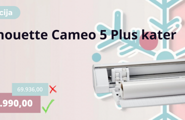 Silhouette Cameo 5 Plus kater akcija vest