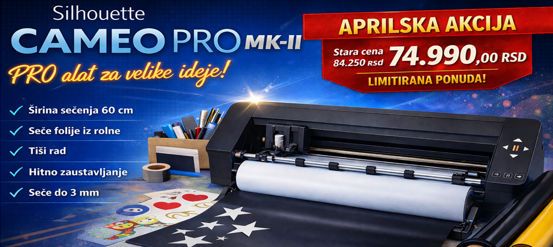 Cameo PRO MK2 aprilska akcija 2026 vest